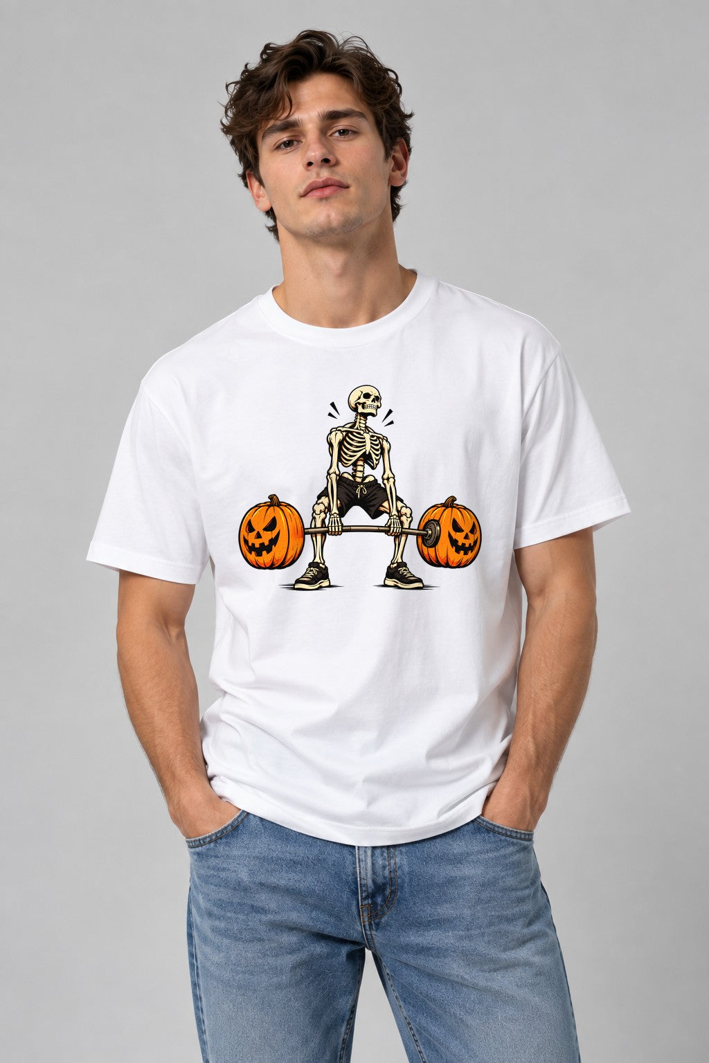 Pumpkin Deadlift Skeleton product image 1