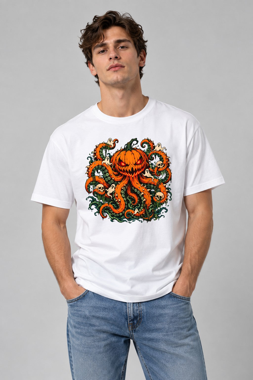 Pumpkin Octopus Monster product image 1