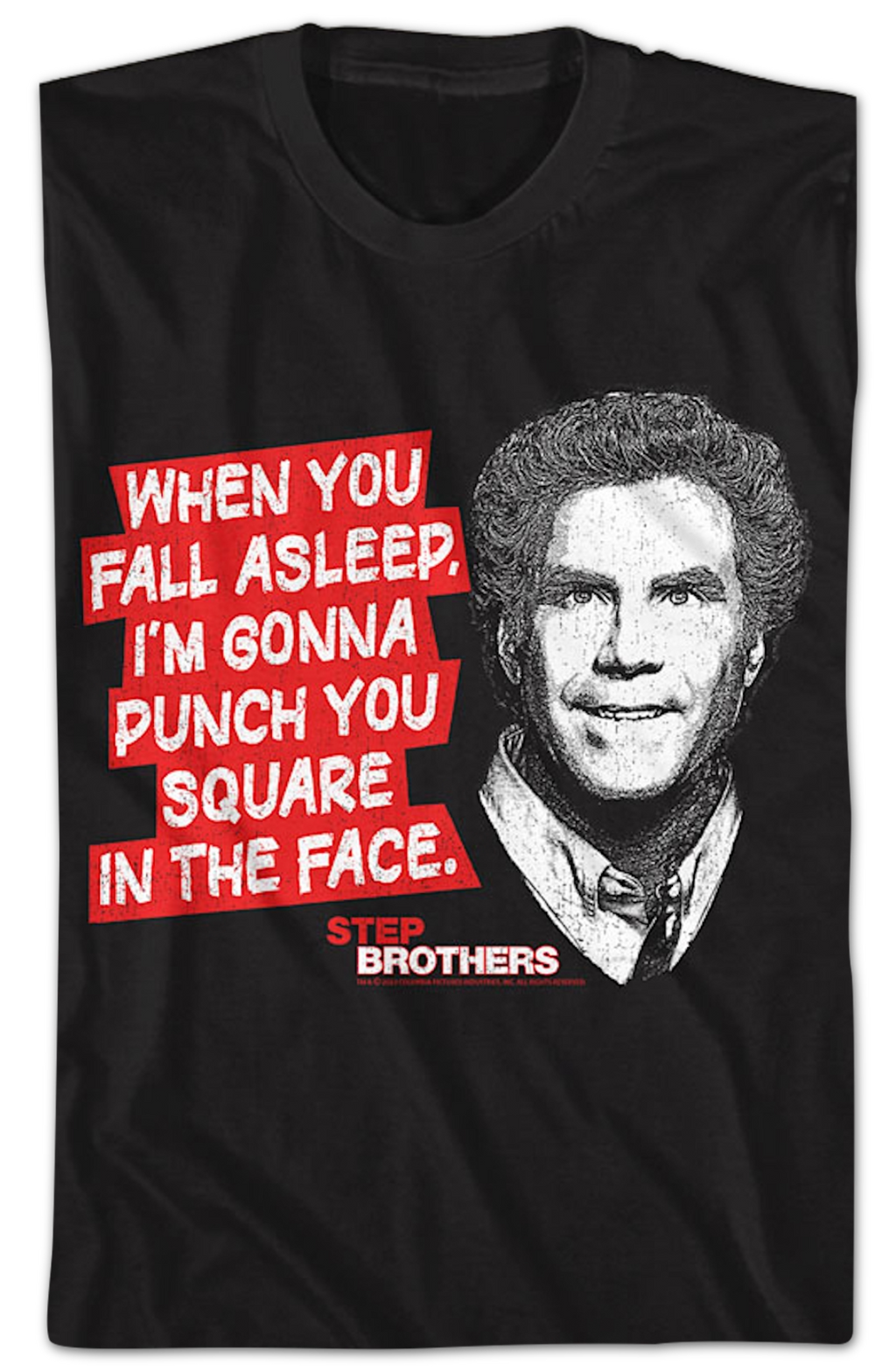 Punch You Square In The Face Step Brothers T-Shirt product image 2