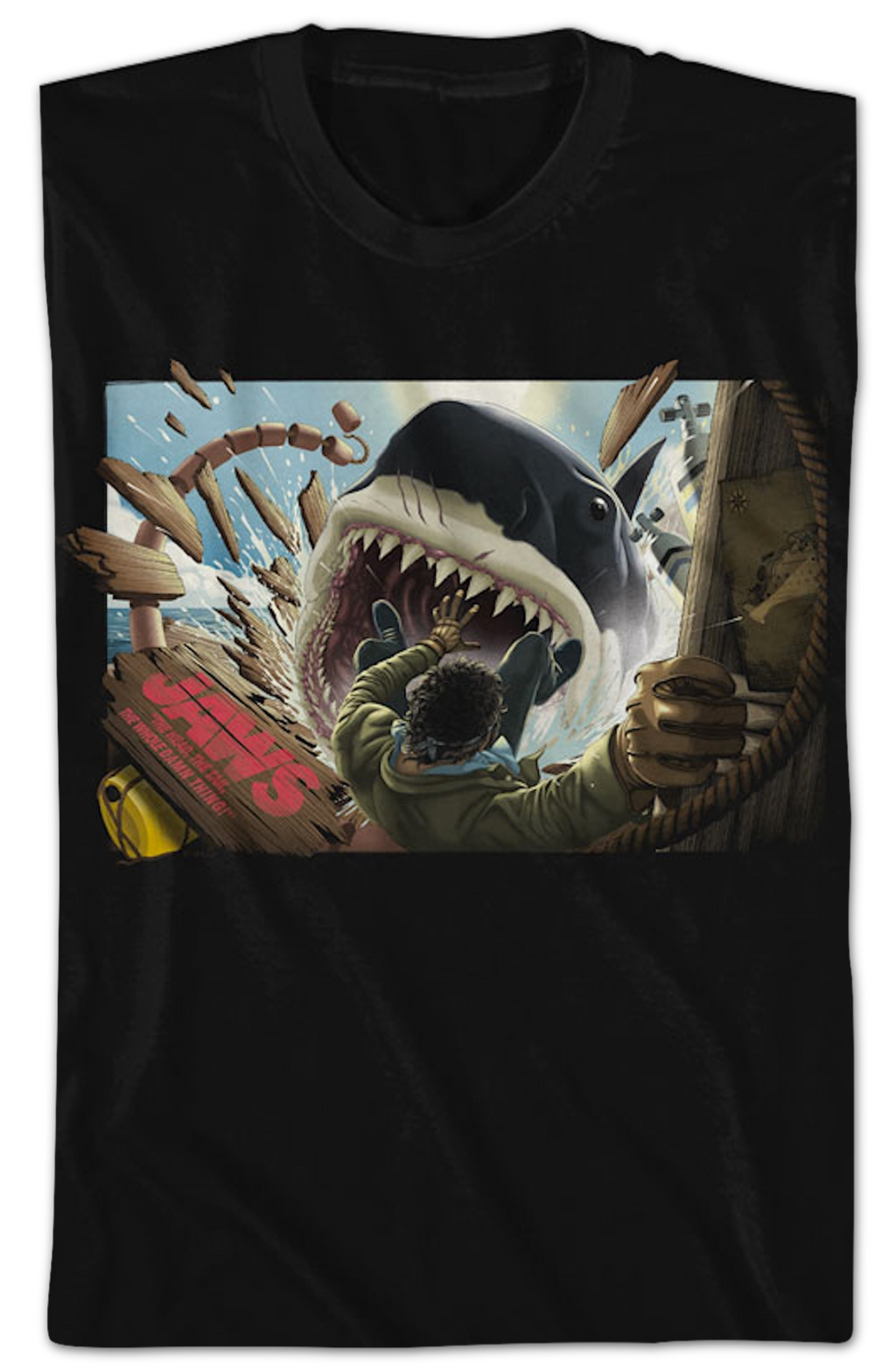 Quint-Essential Snack Jaws T-Shirt product image 2