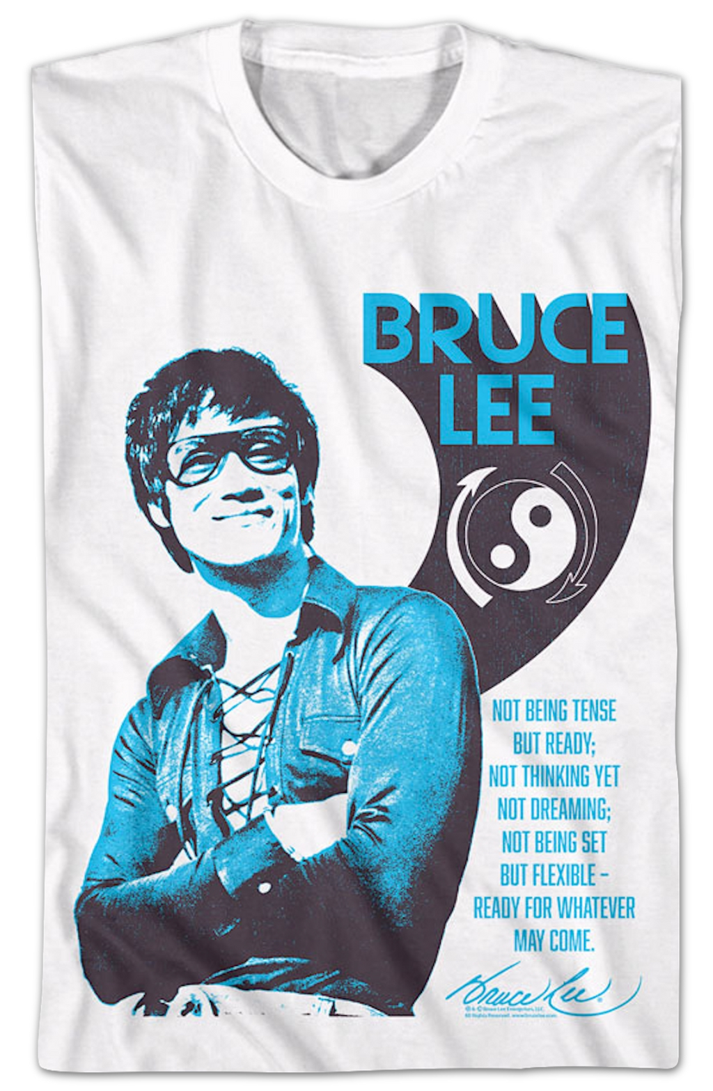 Ready For Whatever May Come Bruce Lee T-Shirt product image 2