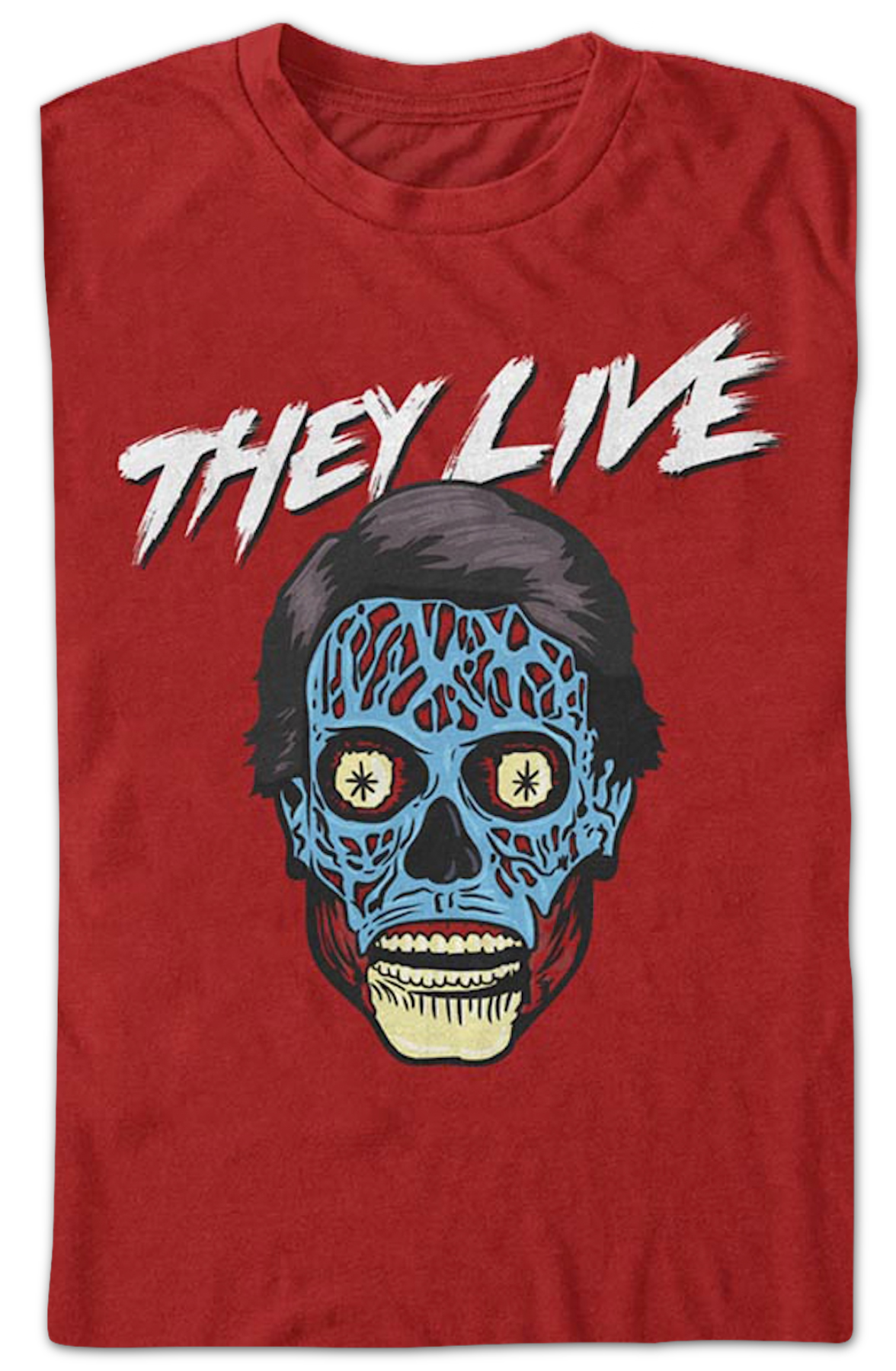 Red Alien They Live T-Shirt product image 2