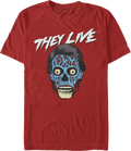 Red Alien They Live T-Shirt product image 1