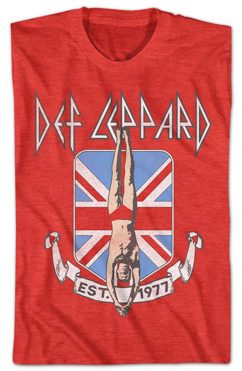 Red Est. 1977 Def Leppard T-Shirt product image 2