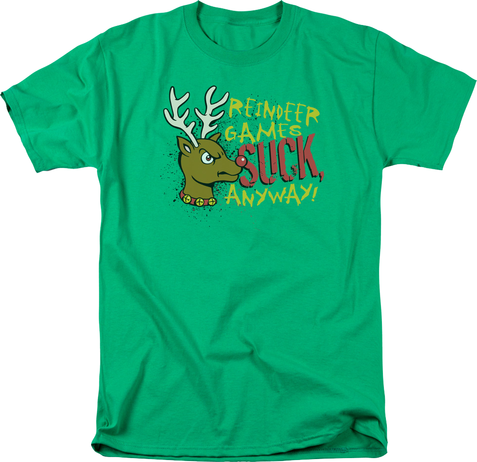 Reindeer Games Suck T-Shirt product image 1