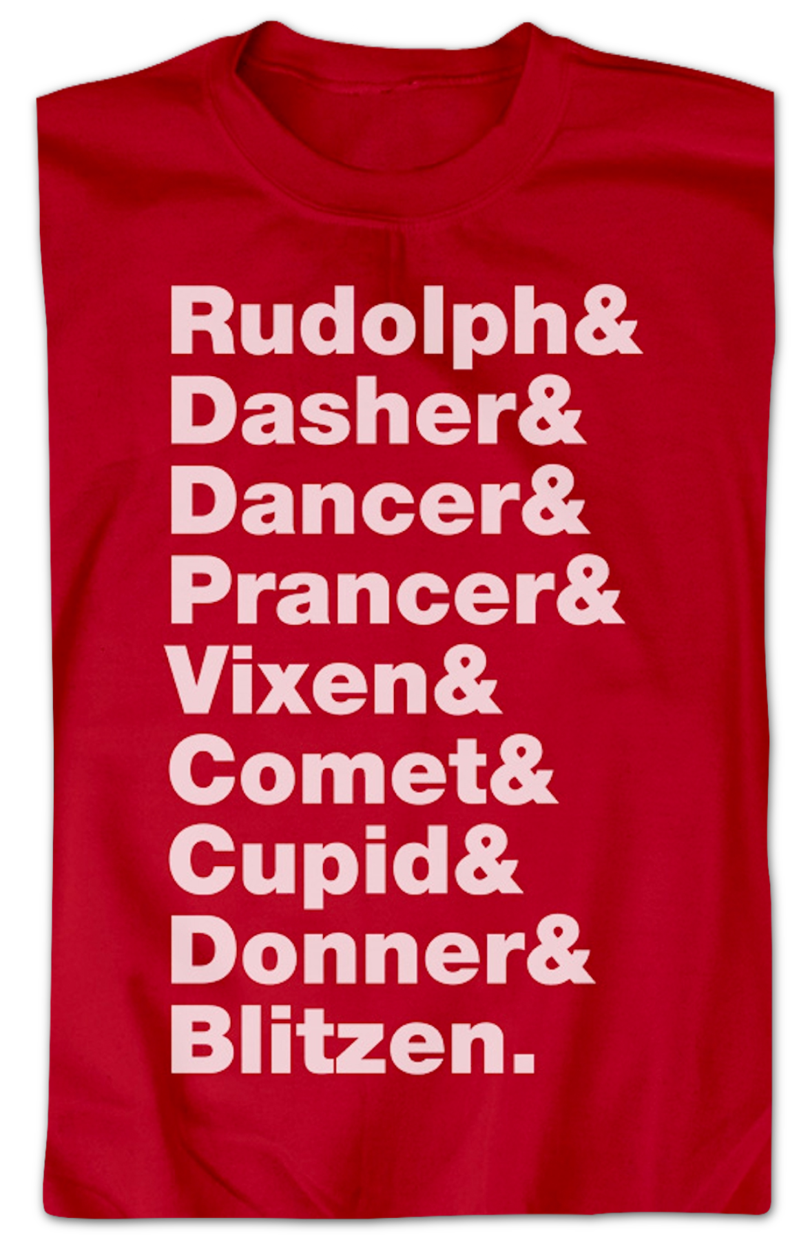 Reindeer Names Christmas Sweatshirt product image 2