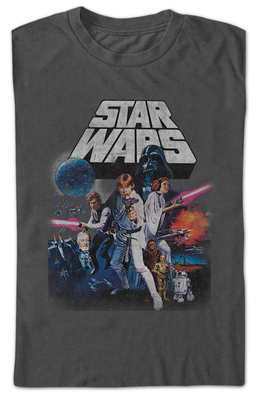 Retro Episode IV Poster Star Wars T-Shirt