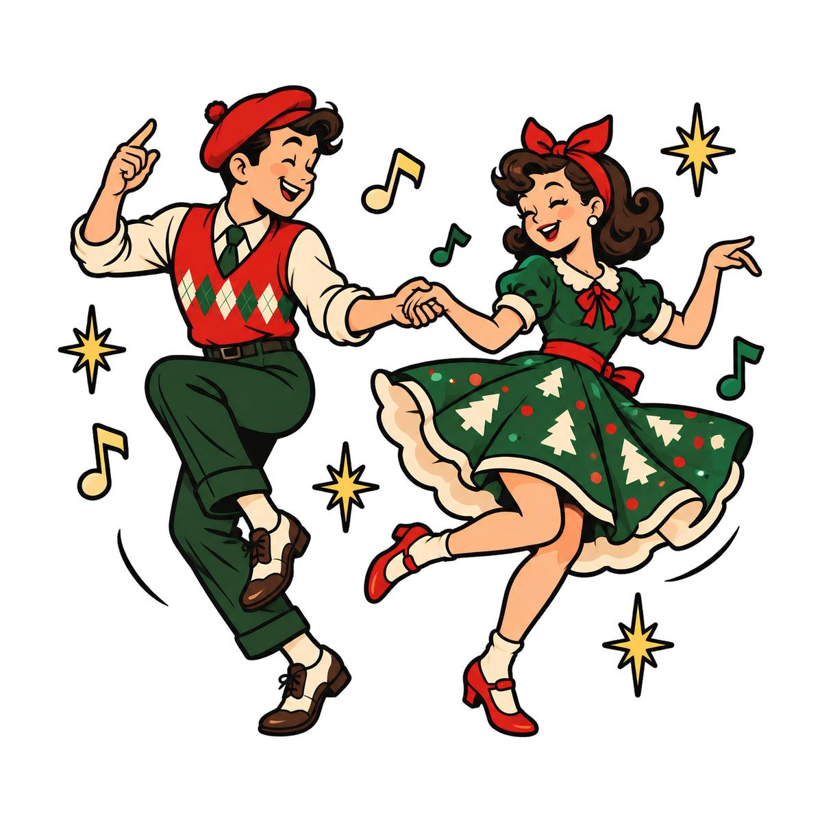 Retro Holiday Dance product image 3