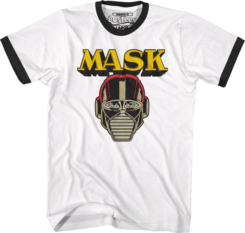 Retro Icon MASK Ringer Shirt product image 1