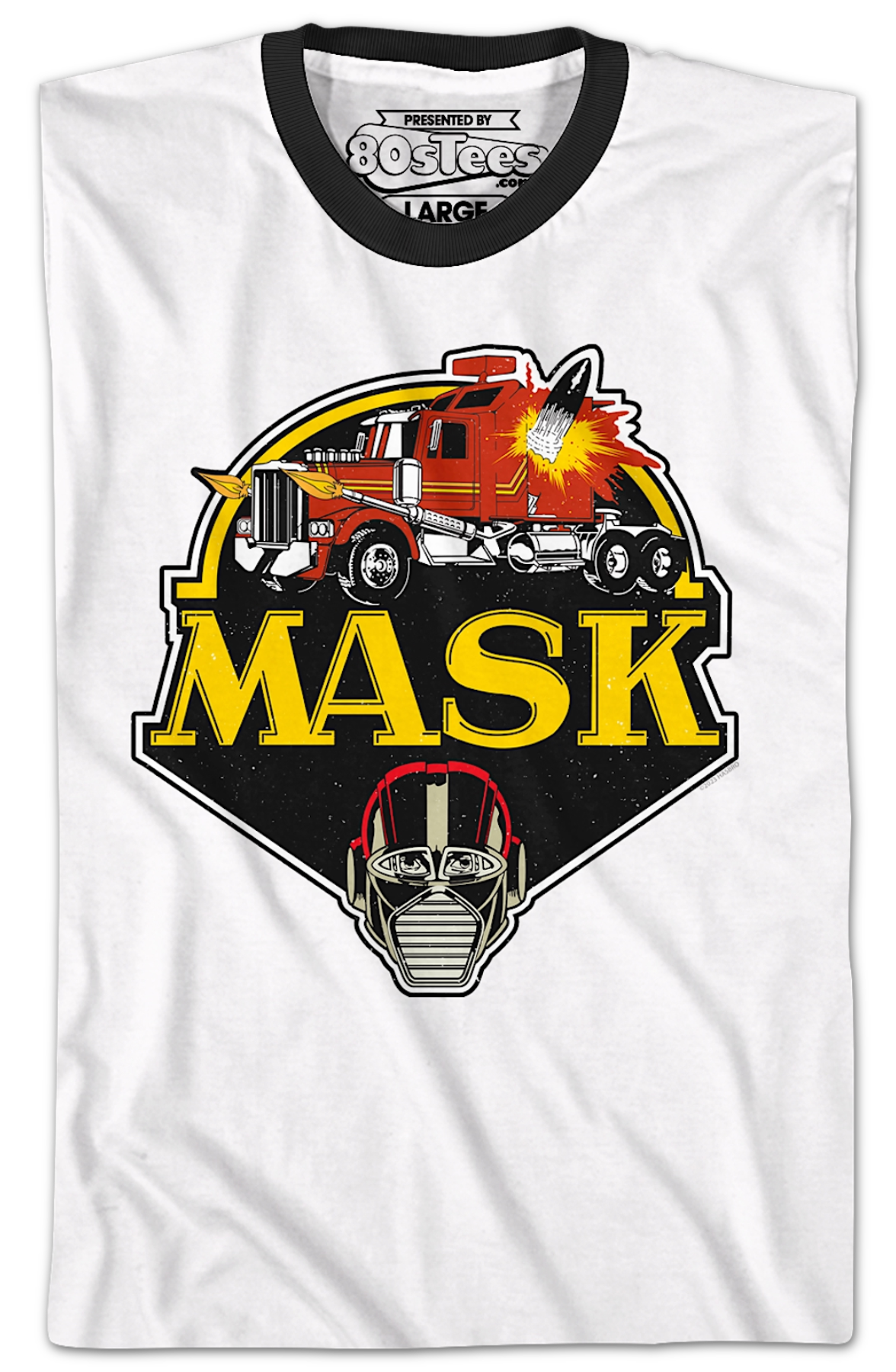 Retro Logo MASK Ringer Shirt product image 2