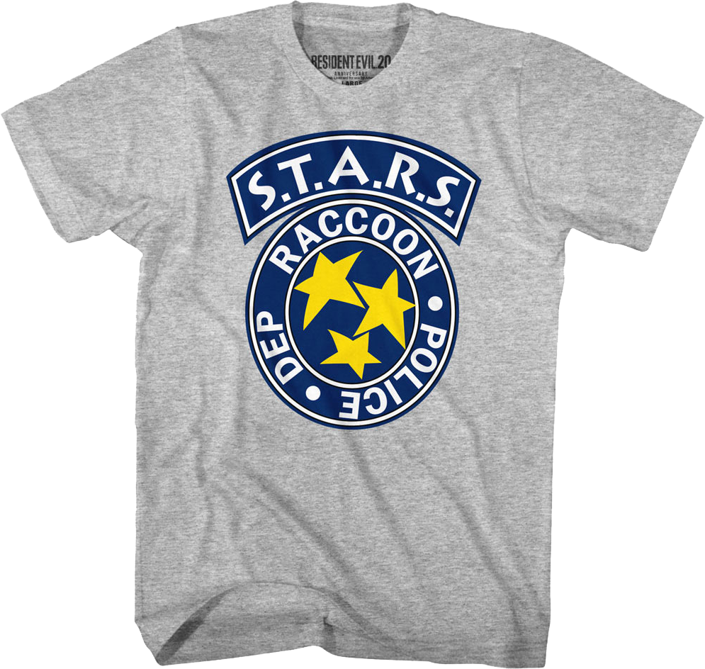 Retro S.T.A.R.S. Resident Evil T-Shirt product image 1