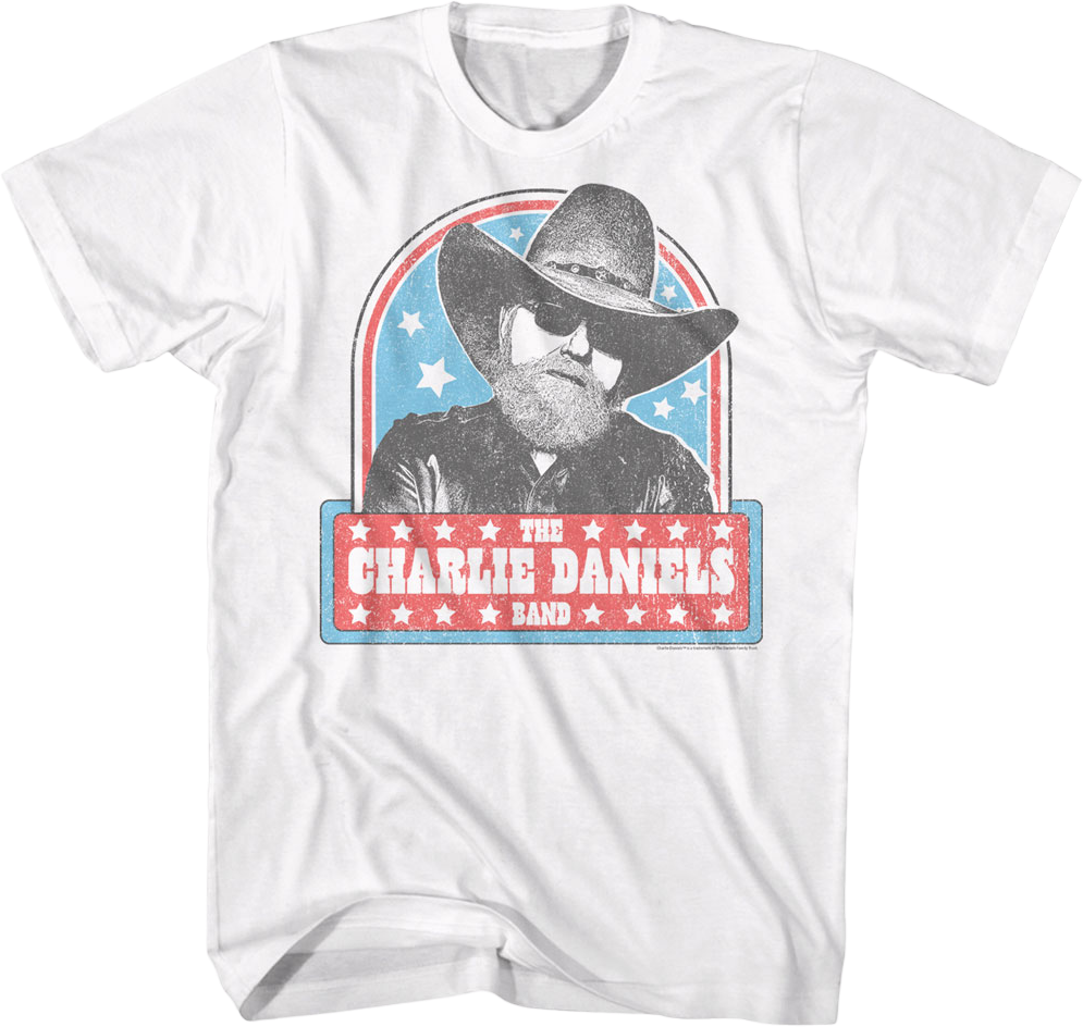 Retro Stars Charlie Daniels Band T-Shirt product image 1