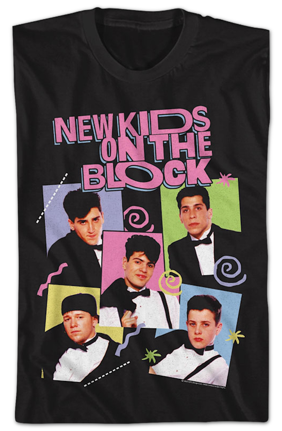 Retro Tuxedos New Kids On The Block T-Shirt product image 2
