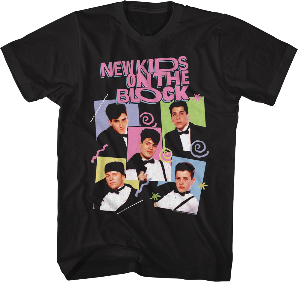 Retro Tuxedos New Kids On The Block T-Shirt product image 1
