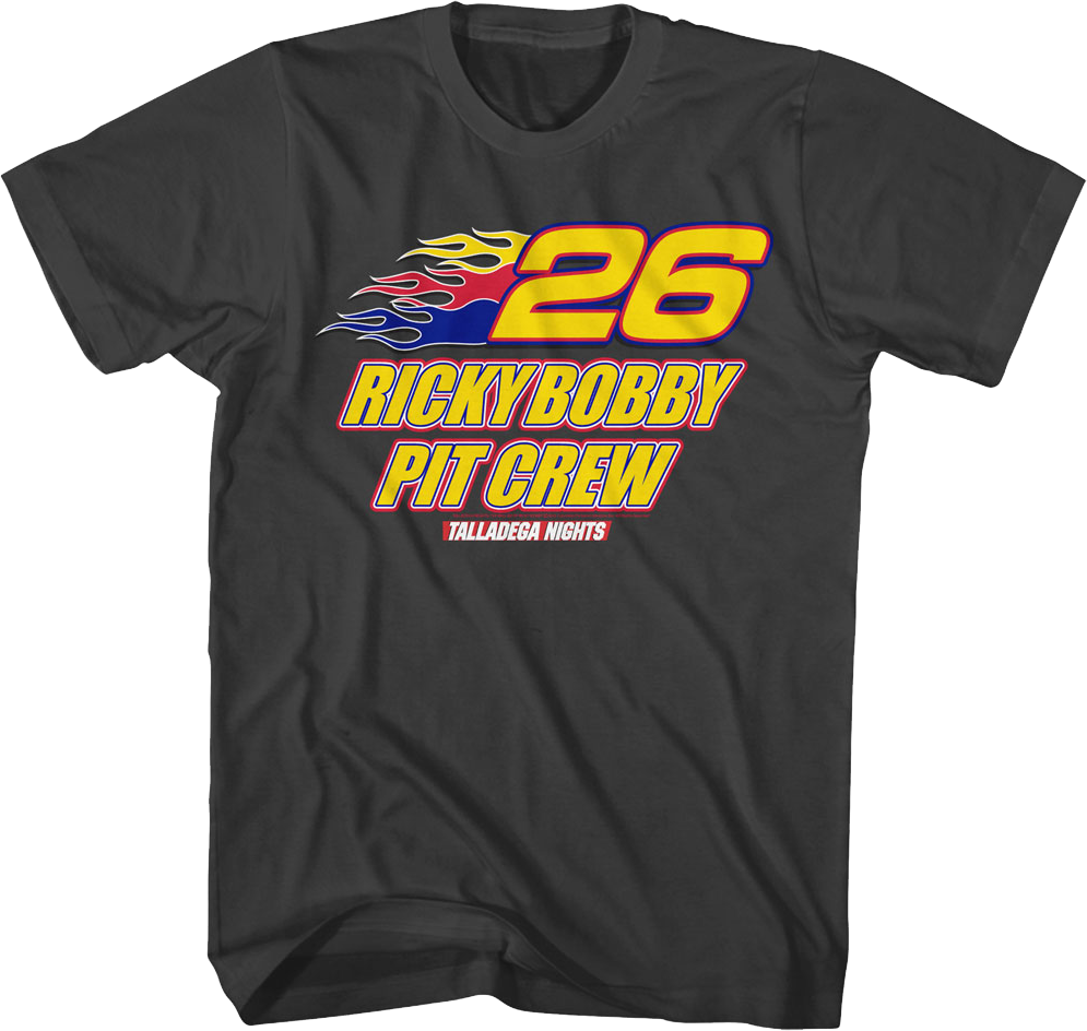 Ricky Bobby Pit Crew Talladega Nights T-Shirt product image 1