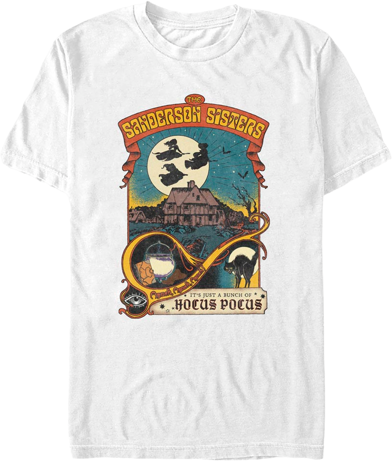 Sanderson Sisters Silhouettes Hocus Pocus T-Shirt product image 1