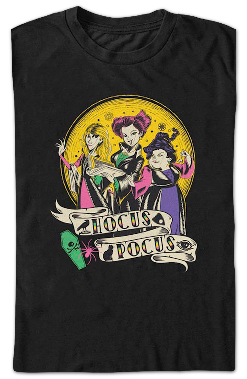 Sanderson Sisters Sketches Hocus Pocus T-Shirt product image 2