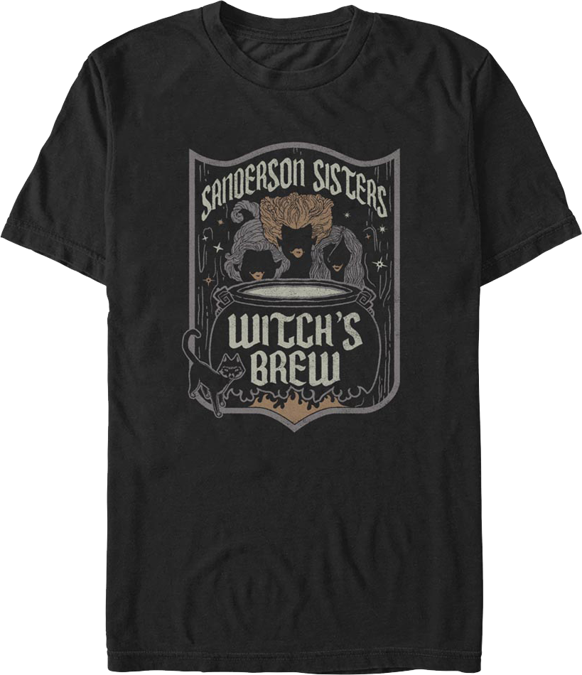 Sanderson Sisters Witch's Brew Hocus Pocus T-Shirt product image 1