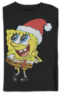 Santa Claus Hat SpongeBob SquarePants Sweatshirt