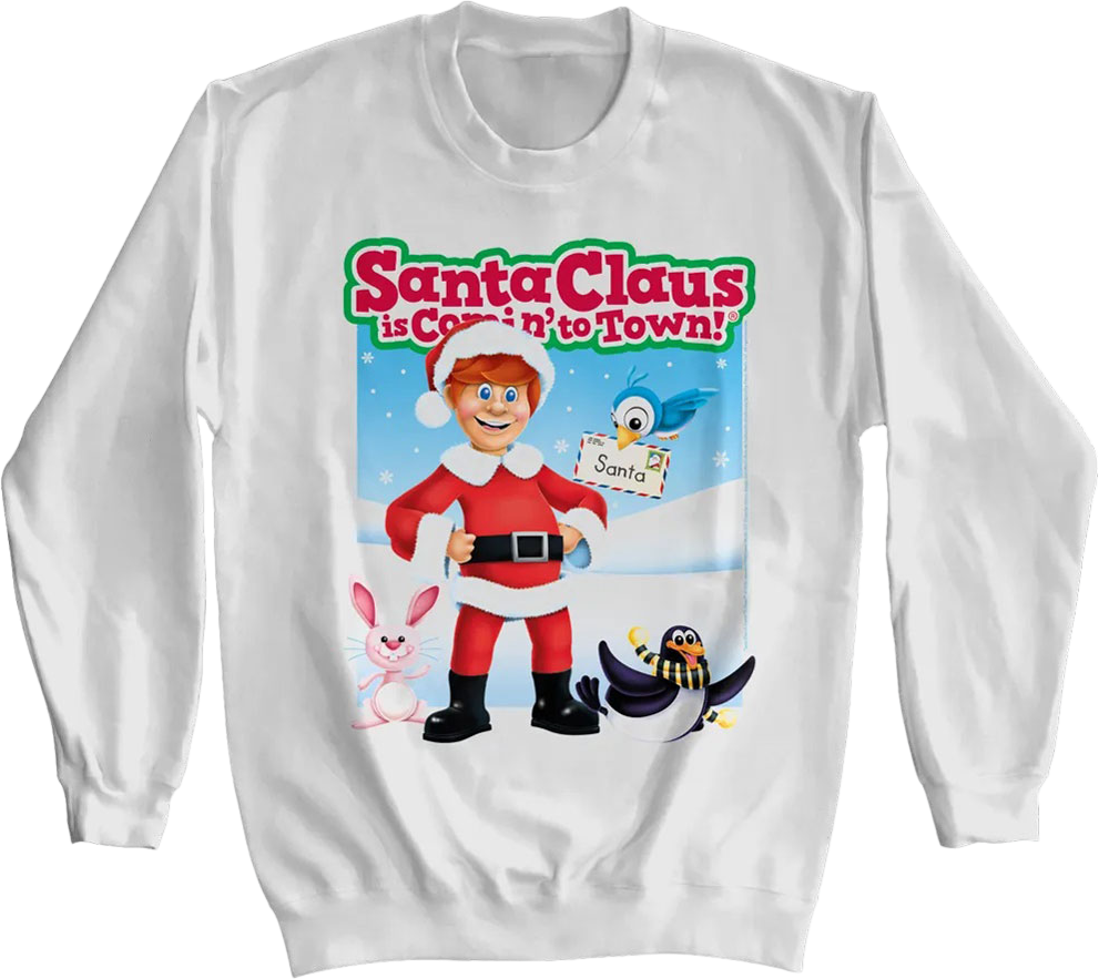 Santa Claus Is Comin' To Town Sweatshirt product image 1