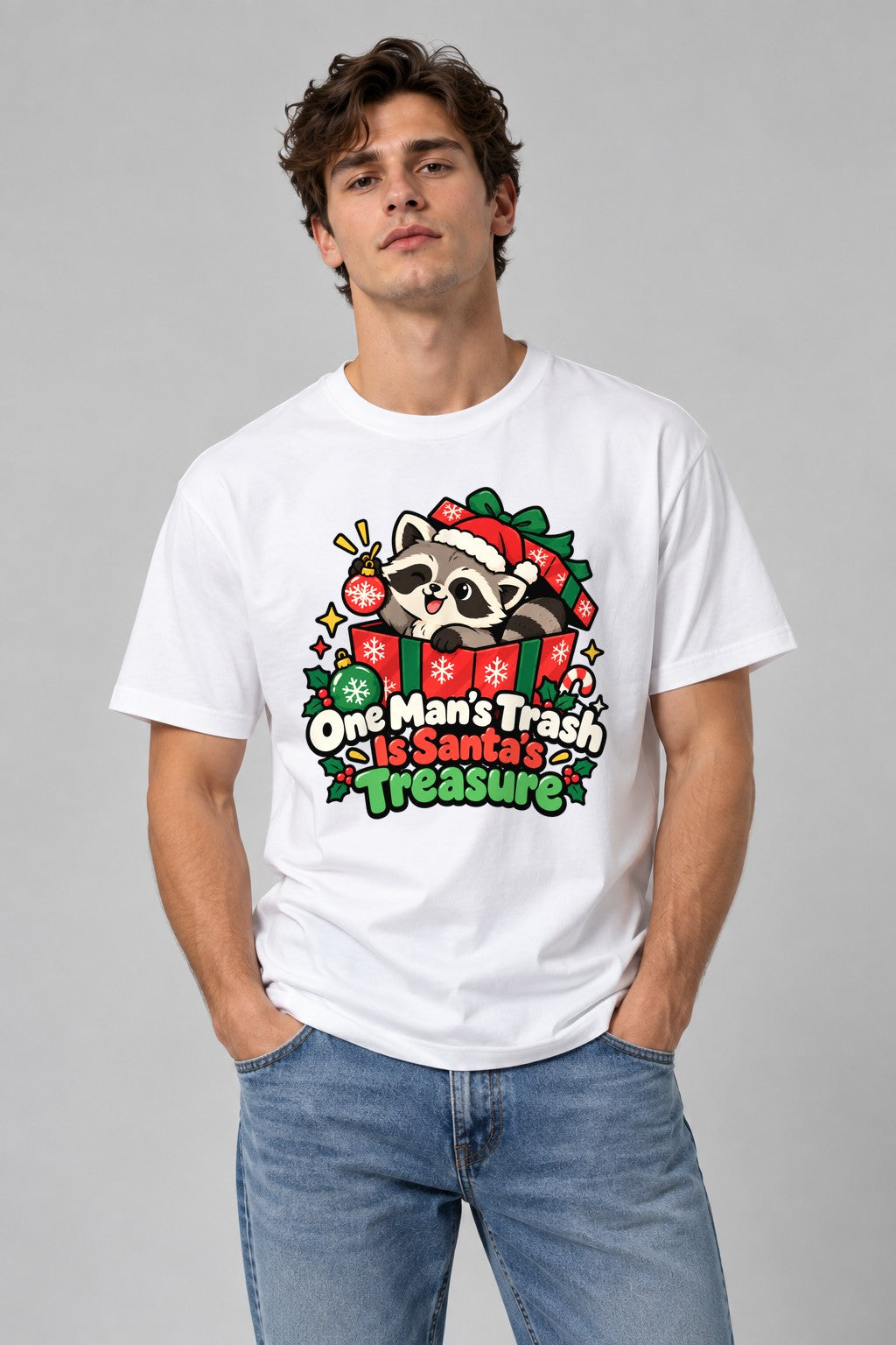 Santa's Treasure Raccoon product image 1