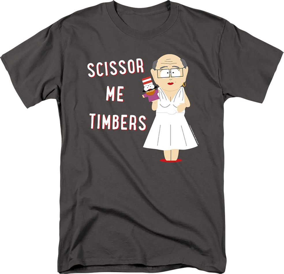 Scissor Me Timbers South Park T-Shirt product image 1