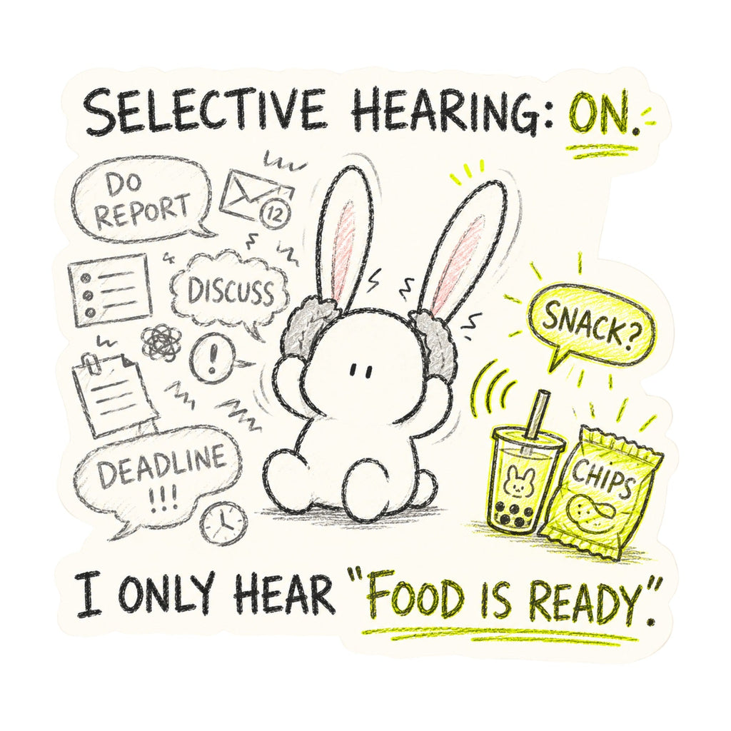 Selective Hearing Bunny product image 3
