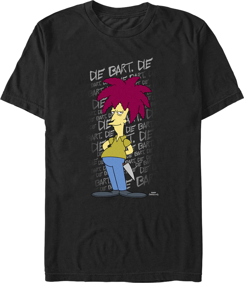 Sideshow Bob Die Bart Simpsons T-Shirt product image 1
