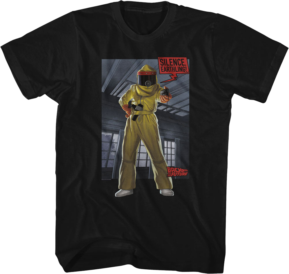 Silence Earthling Back To The Future T-Shirt product image 1