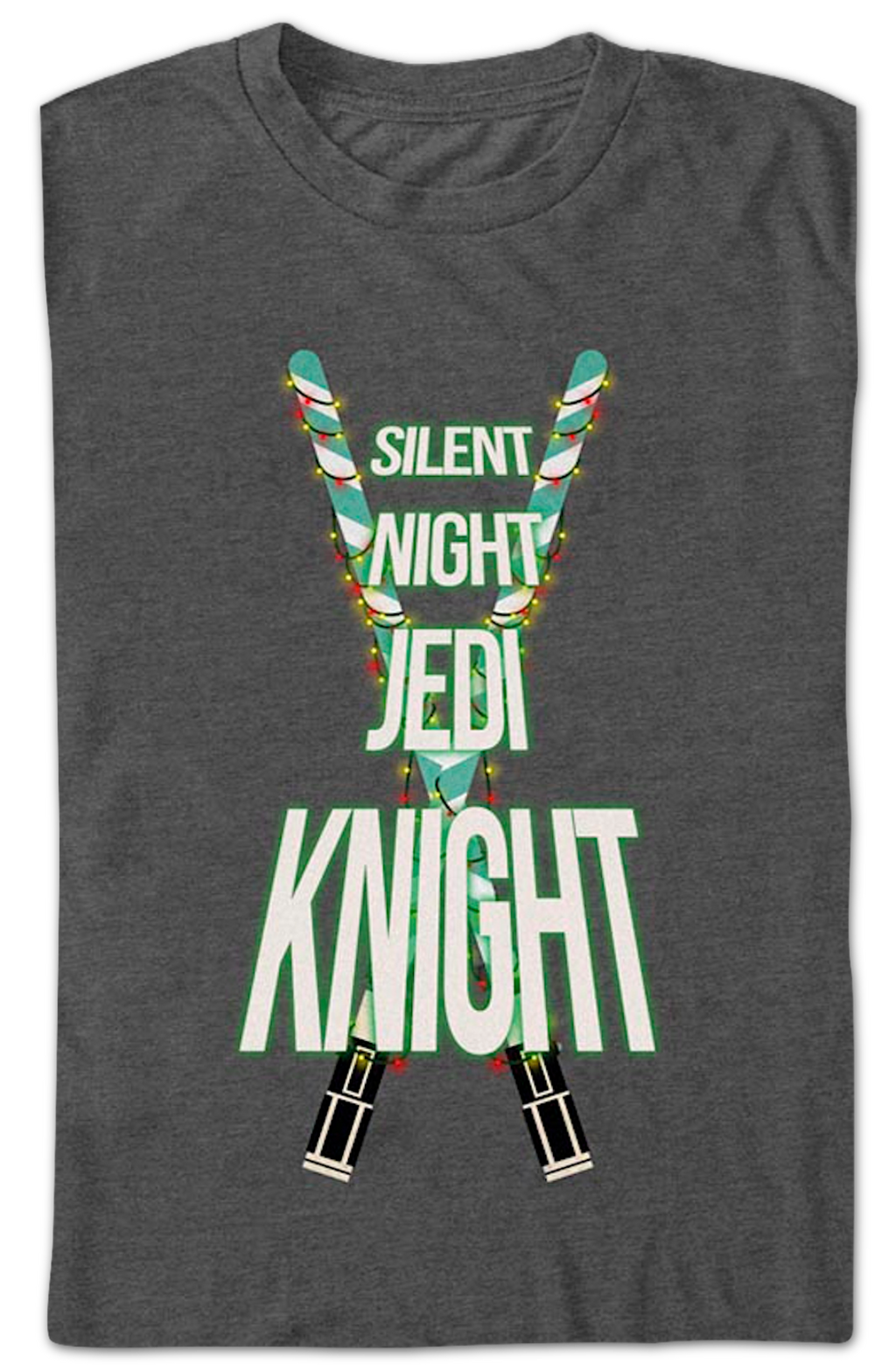 Silent Night Jedi Knight Star Wars T-Shirt product image 2