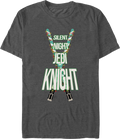Silent Night Jedi Knight Star Wars T-Shirt product image 1