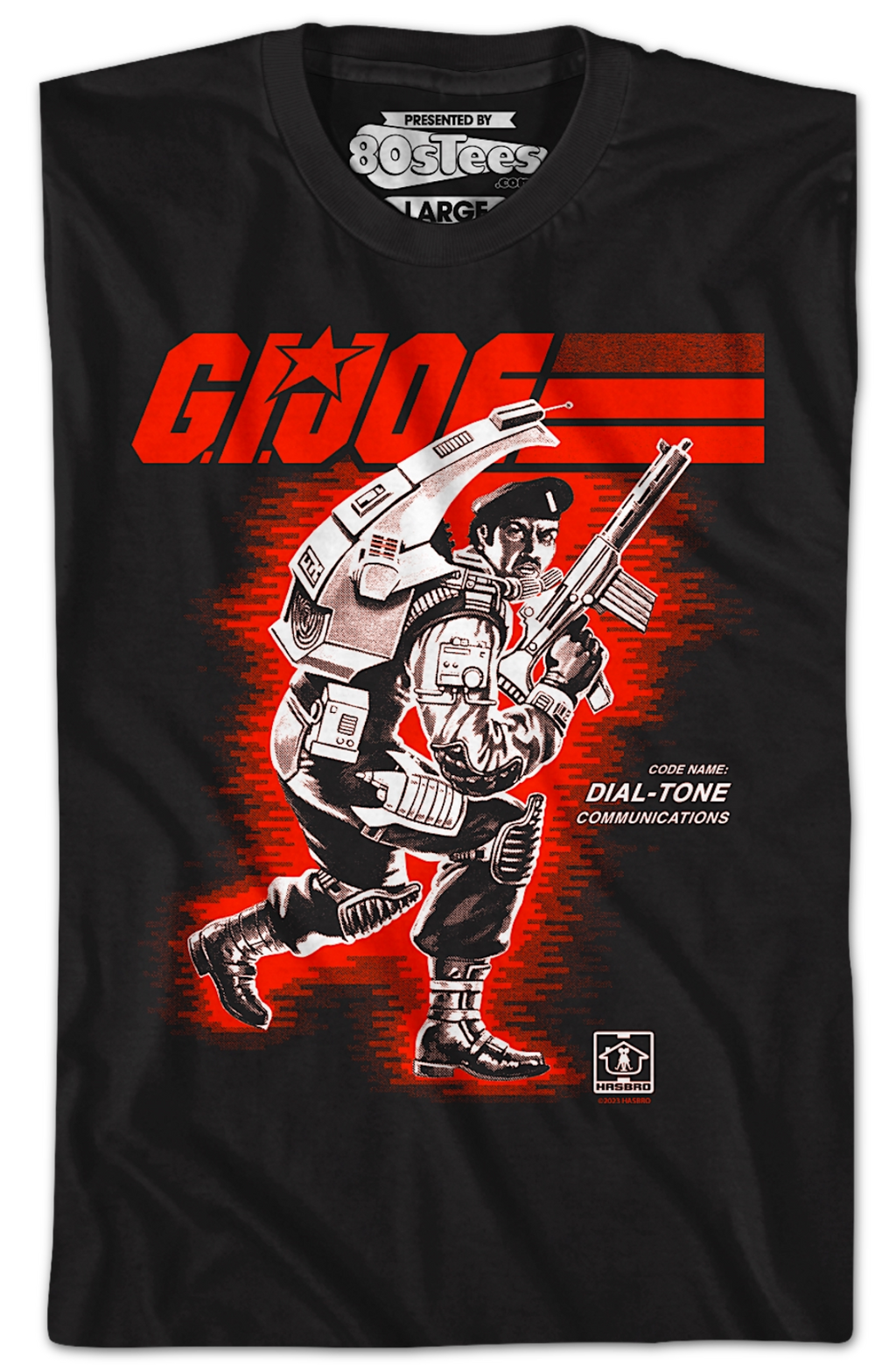 Simple Box Art Dial-Tone GI Joe T-Shirt product image 2