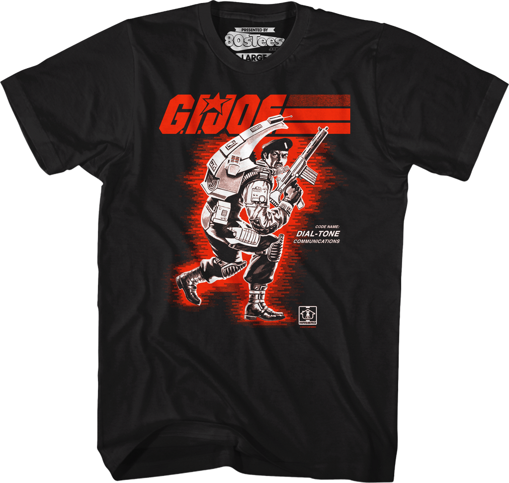 Simple Box Art Dial-Tone GI Joe T-Shirt product image 1