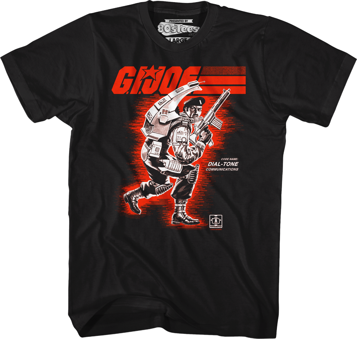 Simple Box Art Dial-Tone GI Joe T-Shirt product image 1