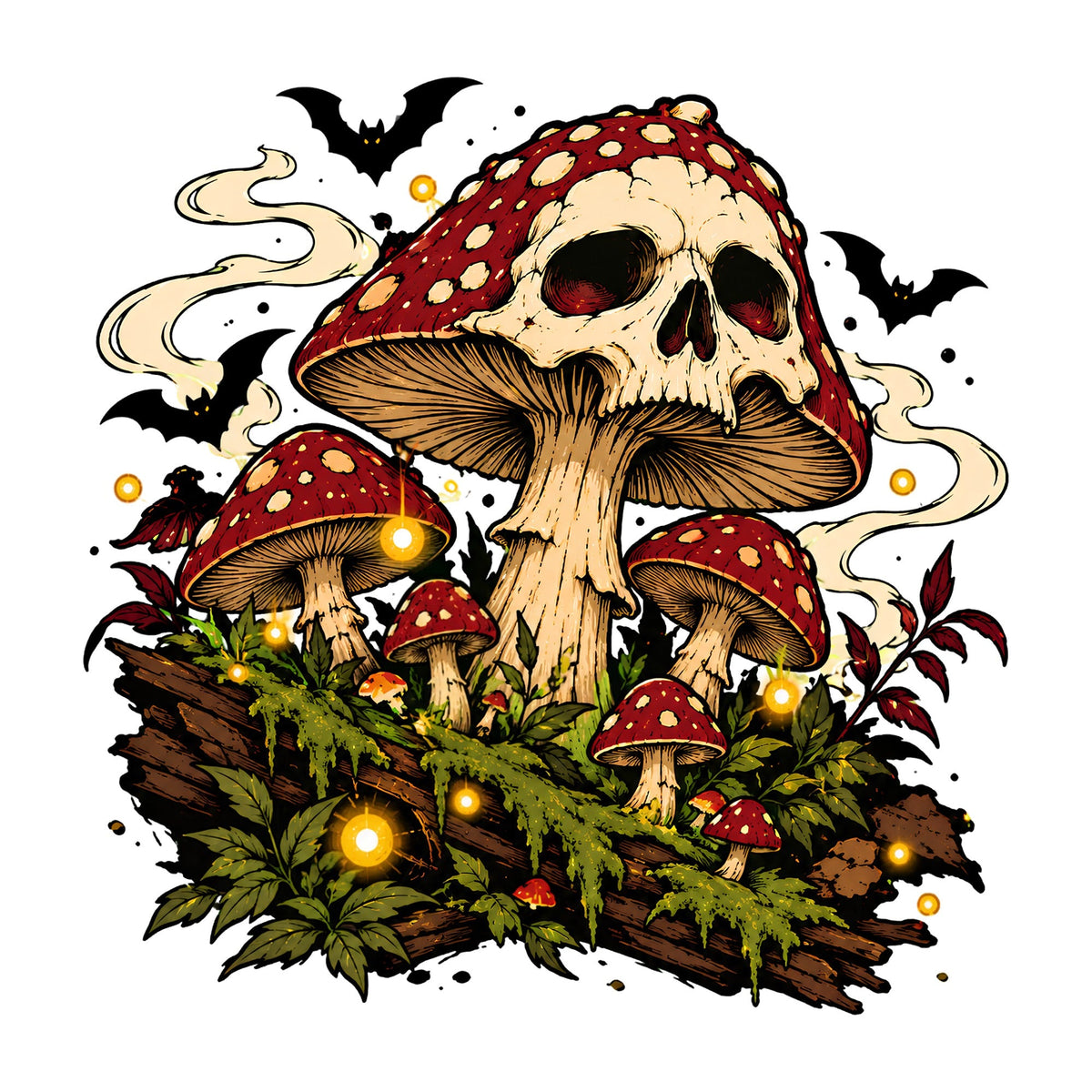 Skull Mushroom Halloween product image 3