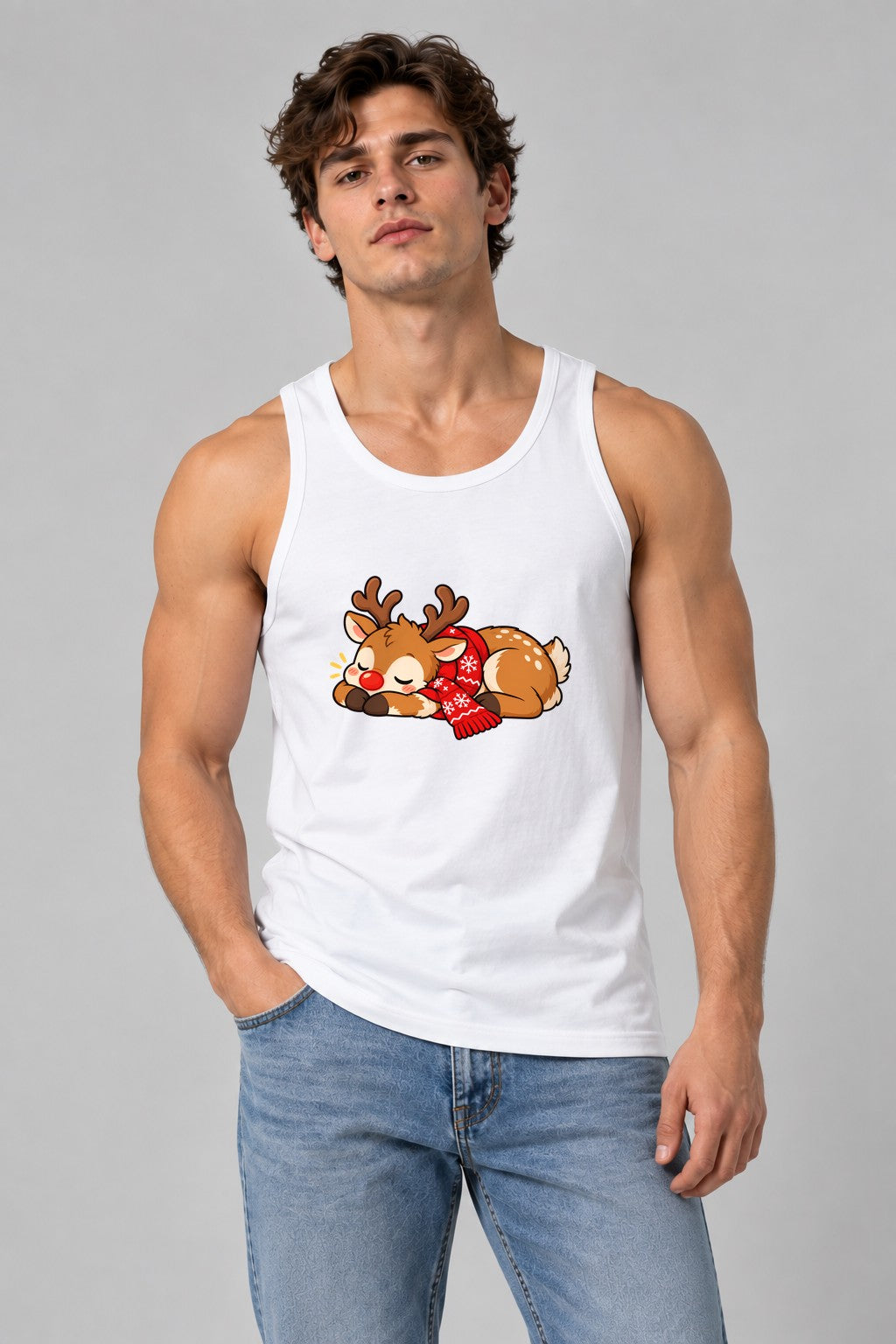 Sleepy Reindeer