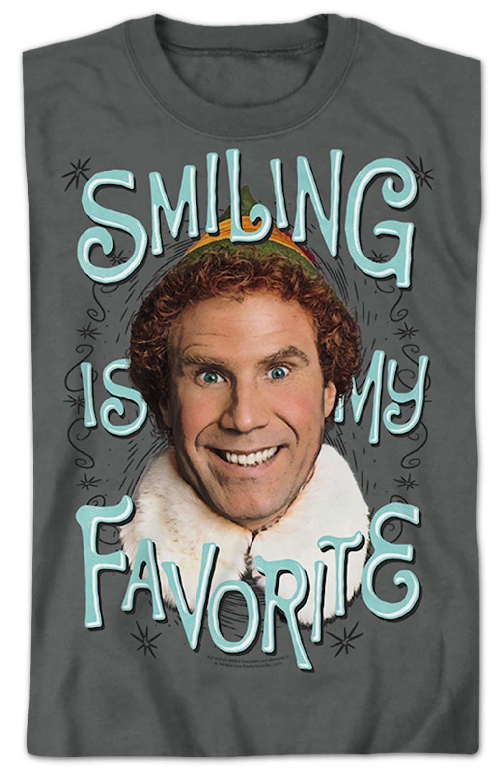 Smiling Is My Favorite Elf Sweatshirt product image 2