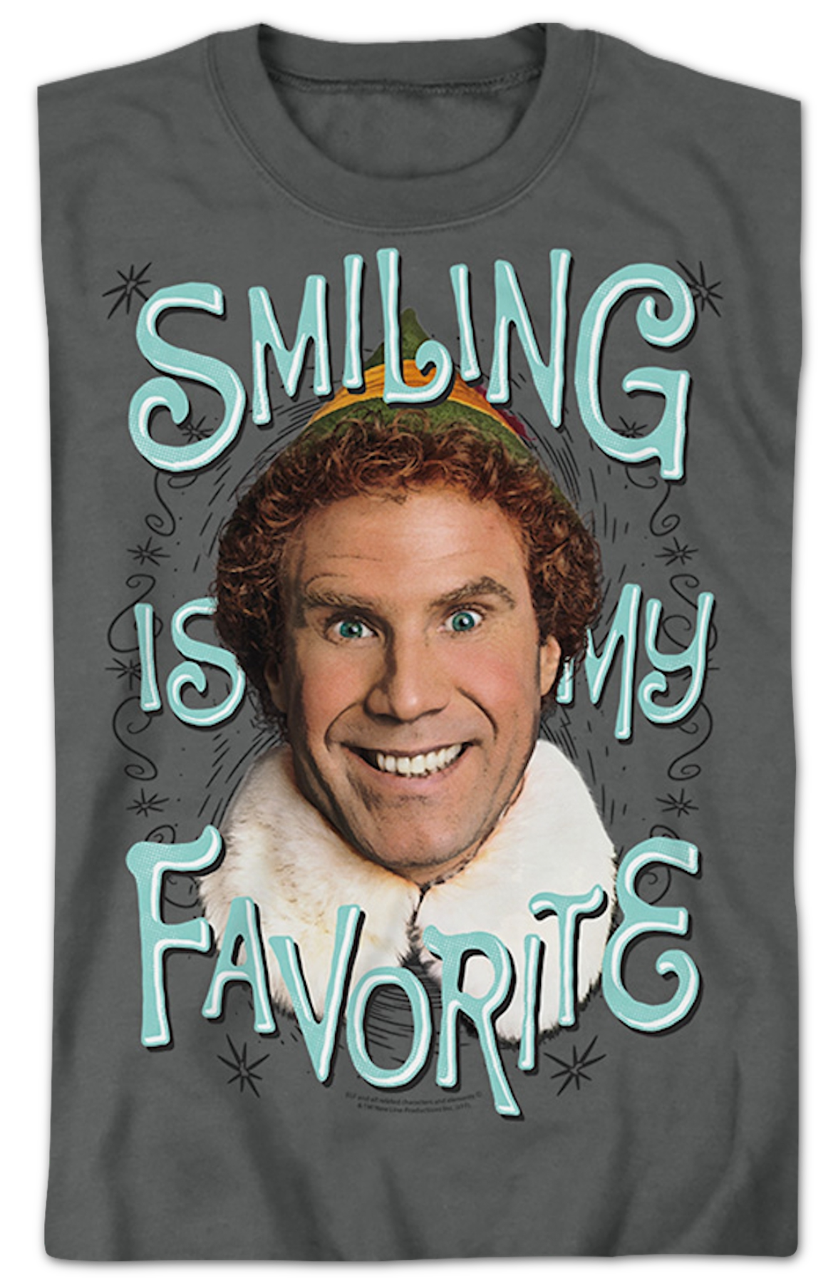 Smiling Is My Favorite Elf Sweatshirt product image 2