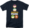 Solid Circles South Park T-Shirt product image 1