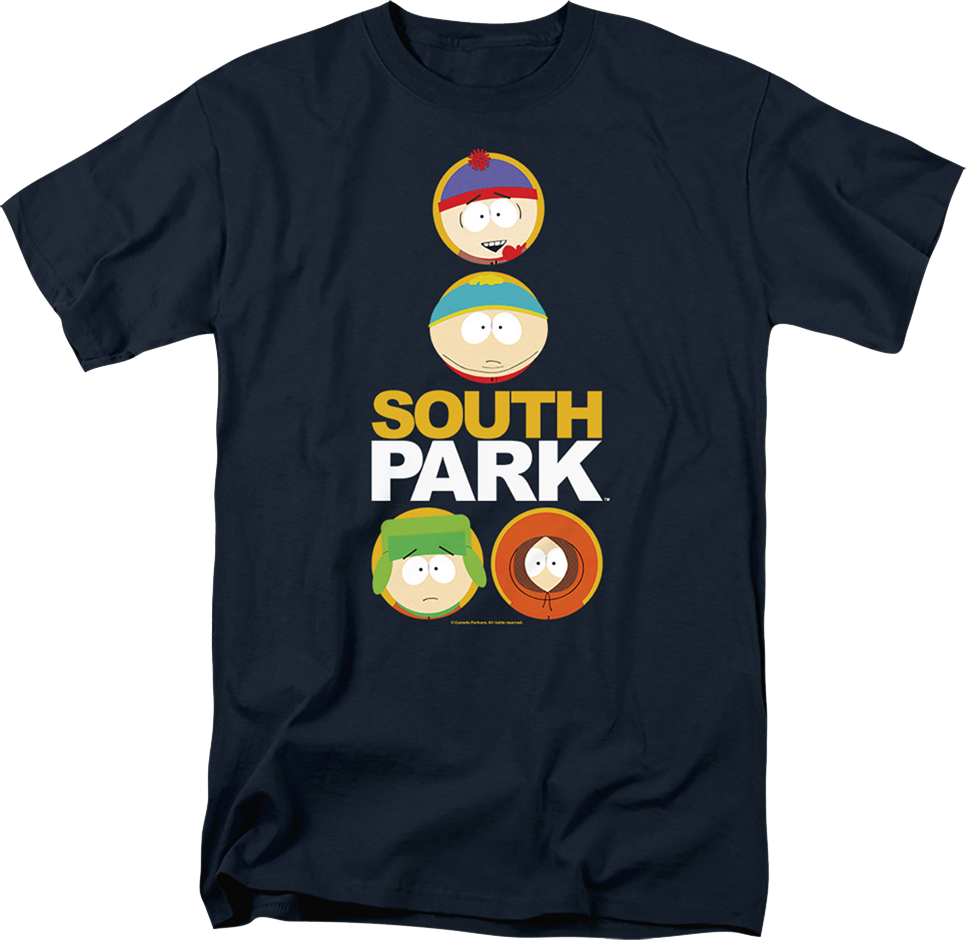 Solid Circles South Park T-Shirt product image 1