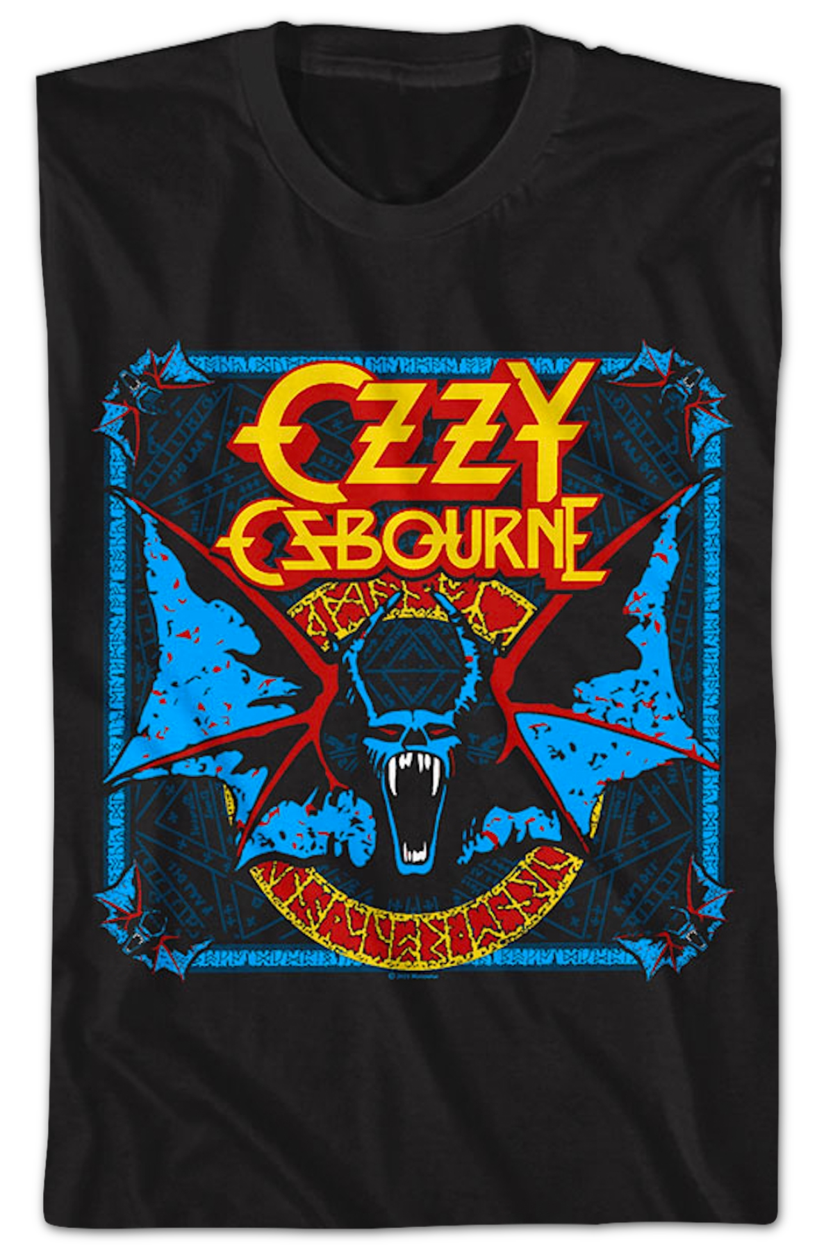 Speak of the Devil Gothic Bat Ozzy Osbourne T-Shirt product image 2