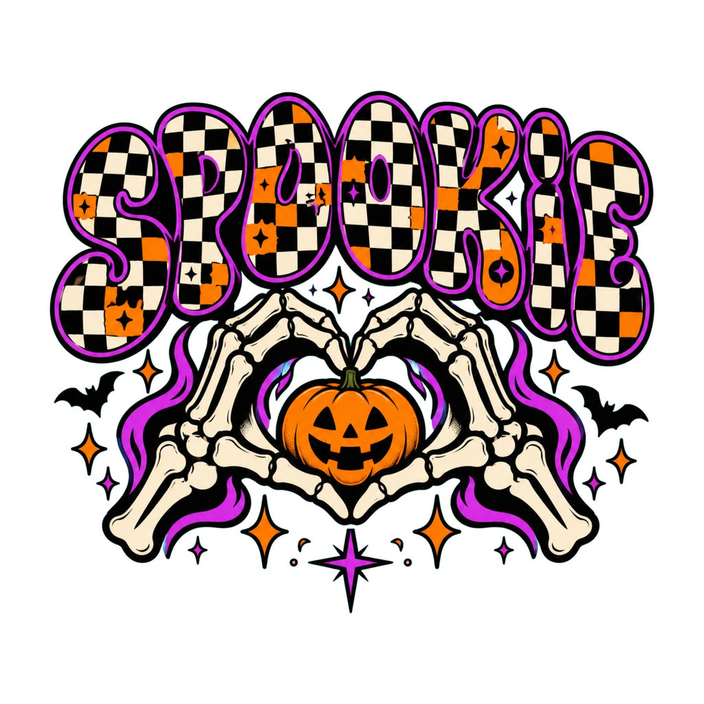 Spooky Checkered Pumpkin product image 3