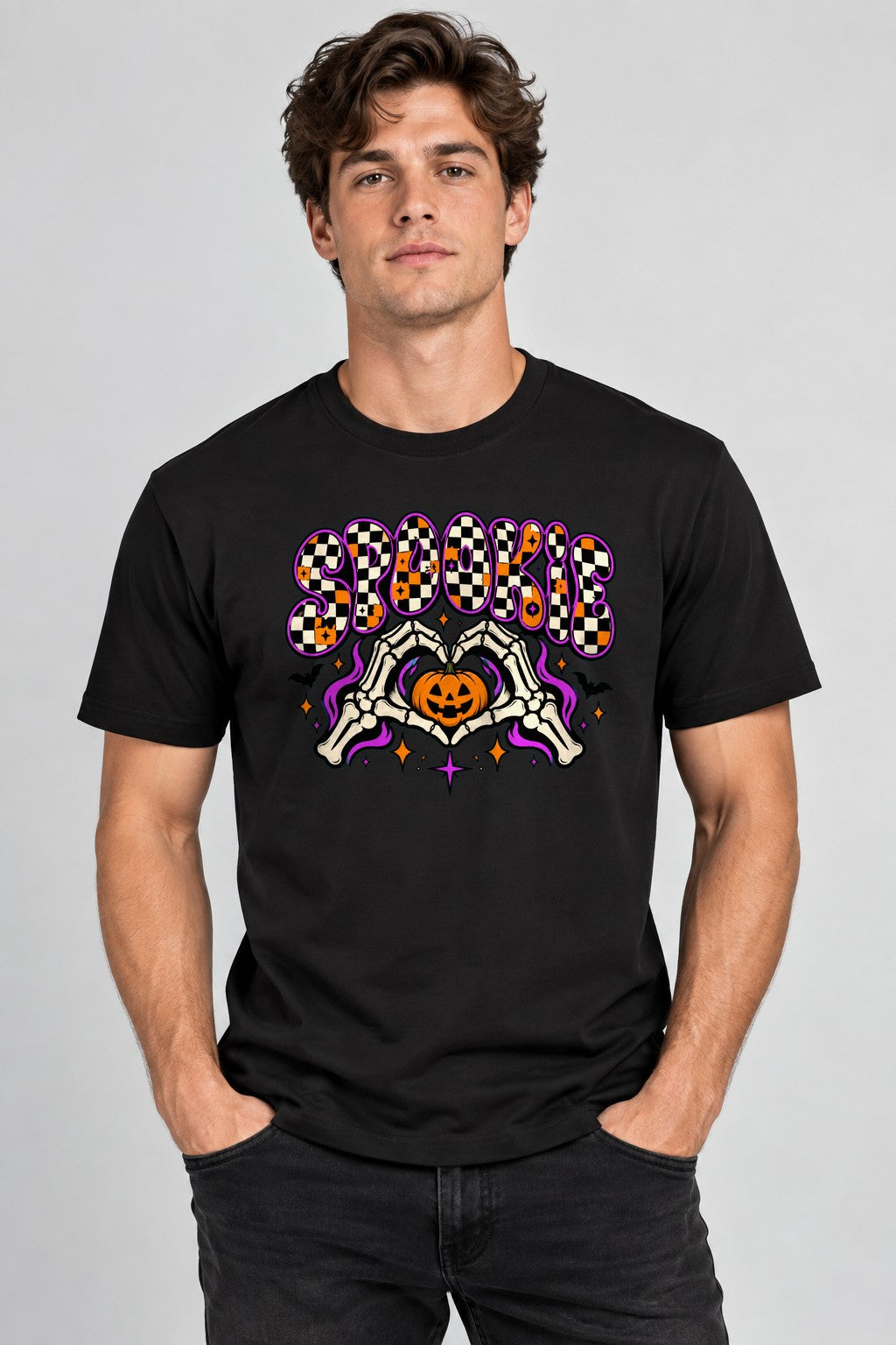 Spooky Checkered Pumpkin product image 2