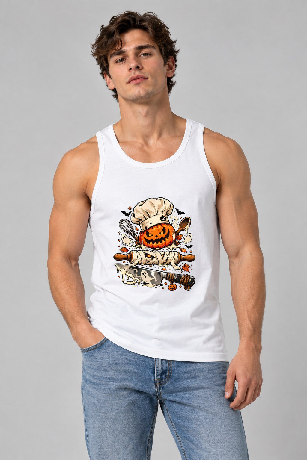 Spooky Chef Pumpkin