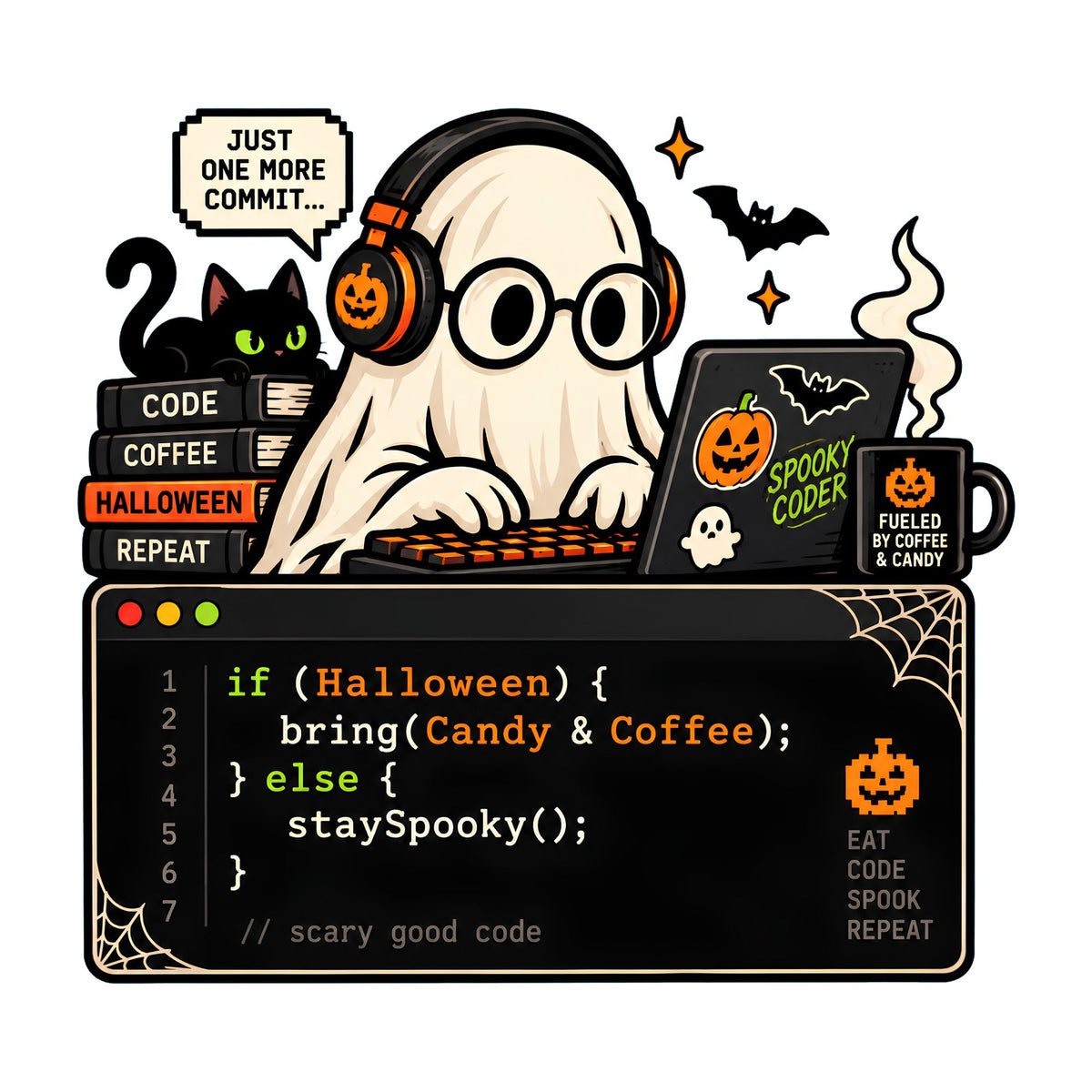 Spooky Coder Ghost product image 3