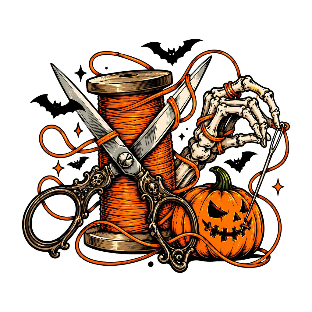 Spooky Sewing Spool