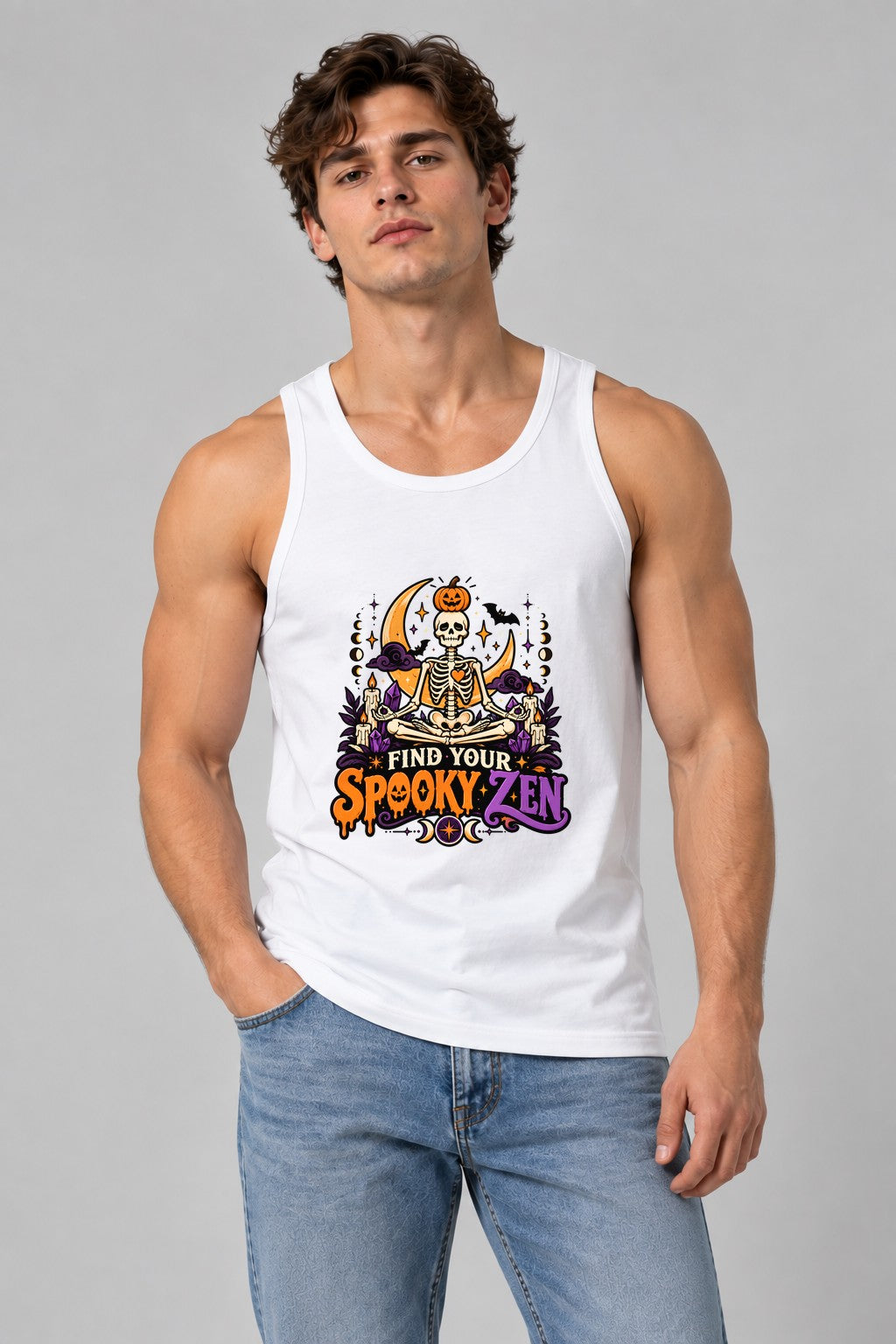 Spooky Zen Skeleton