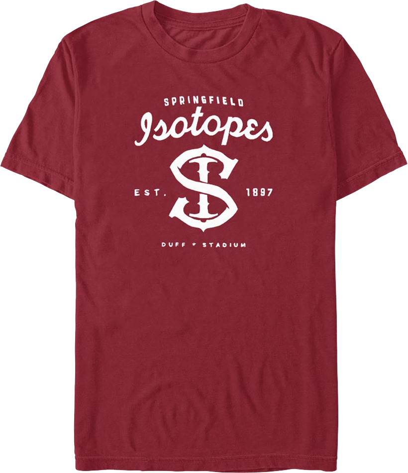 Springfield Isotopes Simpsons T-Shirt product image 1