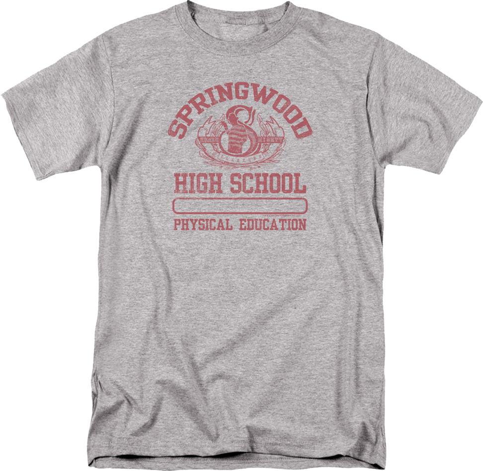 Springwood High School Nightmare On Elm Street T-Shirt product image 1