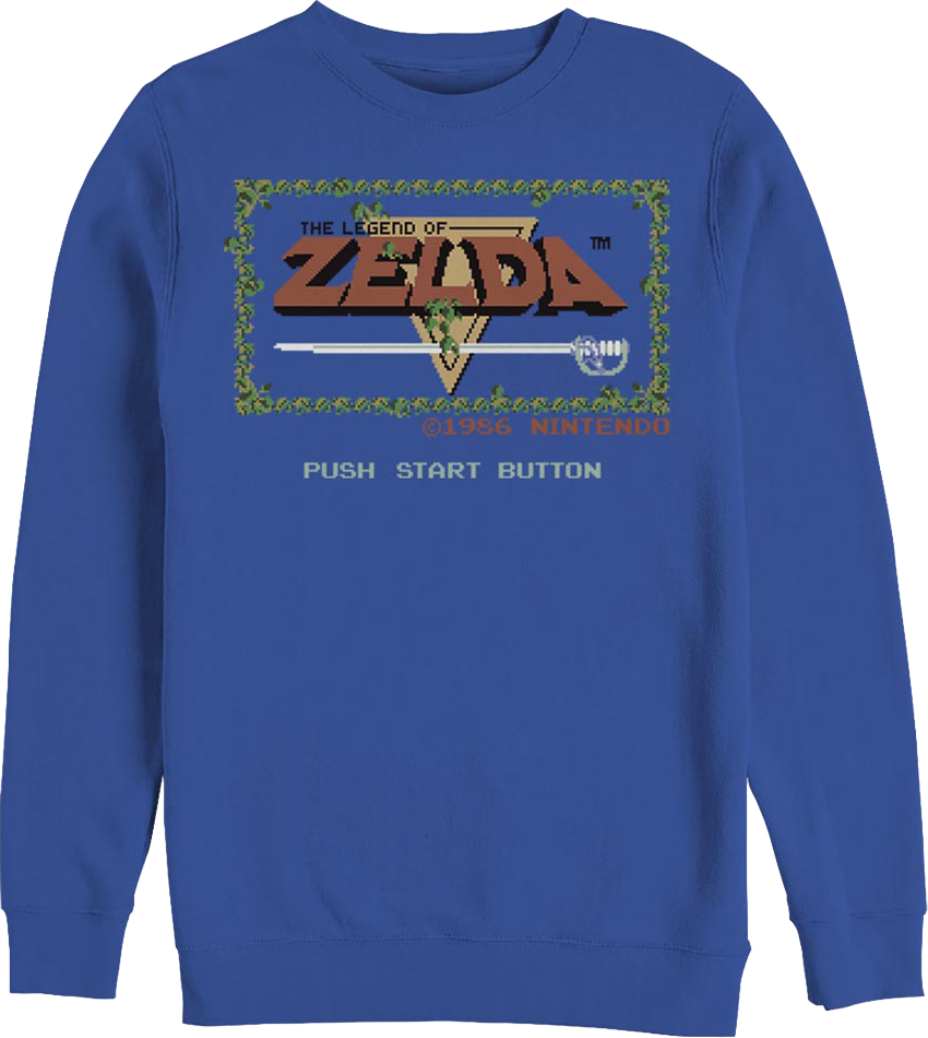 Start Screen Legend of Zelda Sweatshirt product image 1